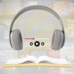 Headphones with Book in Playlist